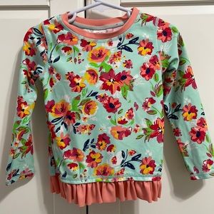 Rufflebutts Rash Guard Tankini